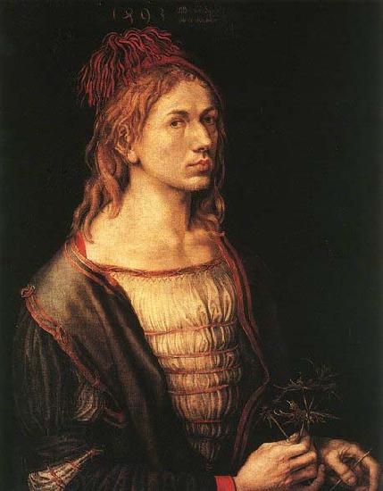 Albrecht Durer Self-portrait at 22